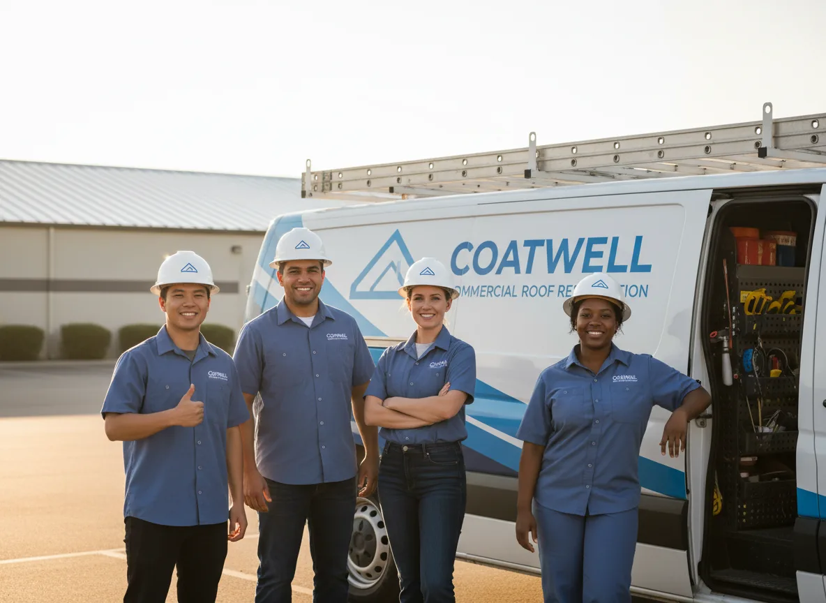 Commercial roof coating company in Hooper, NE